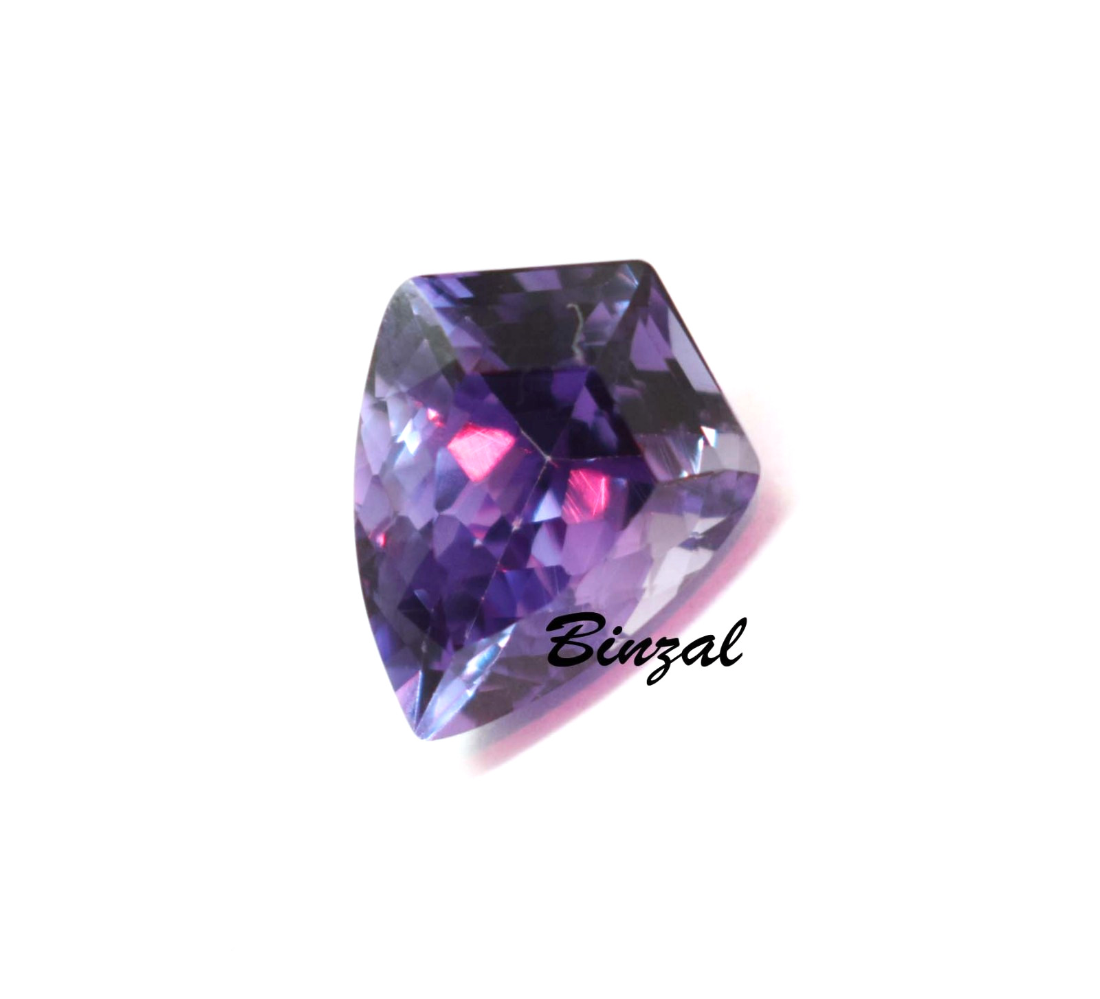 10Ct Russian Rarest Cut Color Shift Alexandrite Fancy Cut 15x11x8mm Gemstone