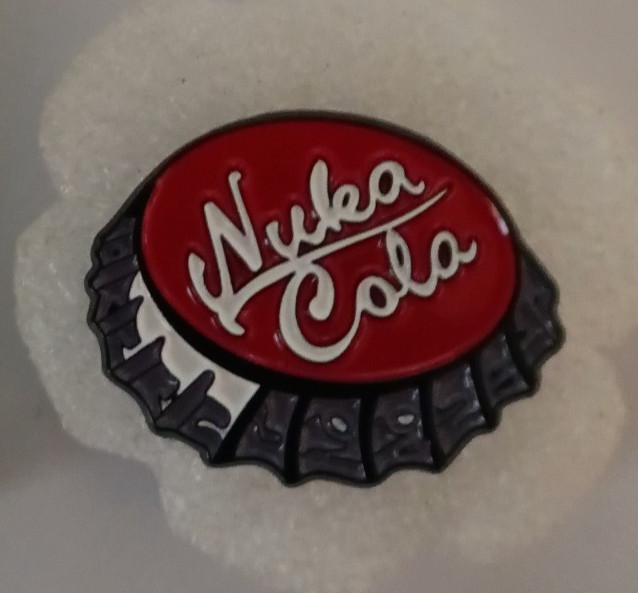 NUKA COLA Vault Boy-PIN-2 OR MORE PINS $5.49 SHIPPING, SPEND $20 SHIPPING FREE