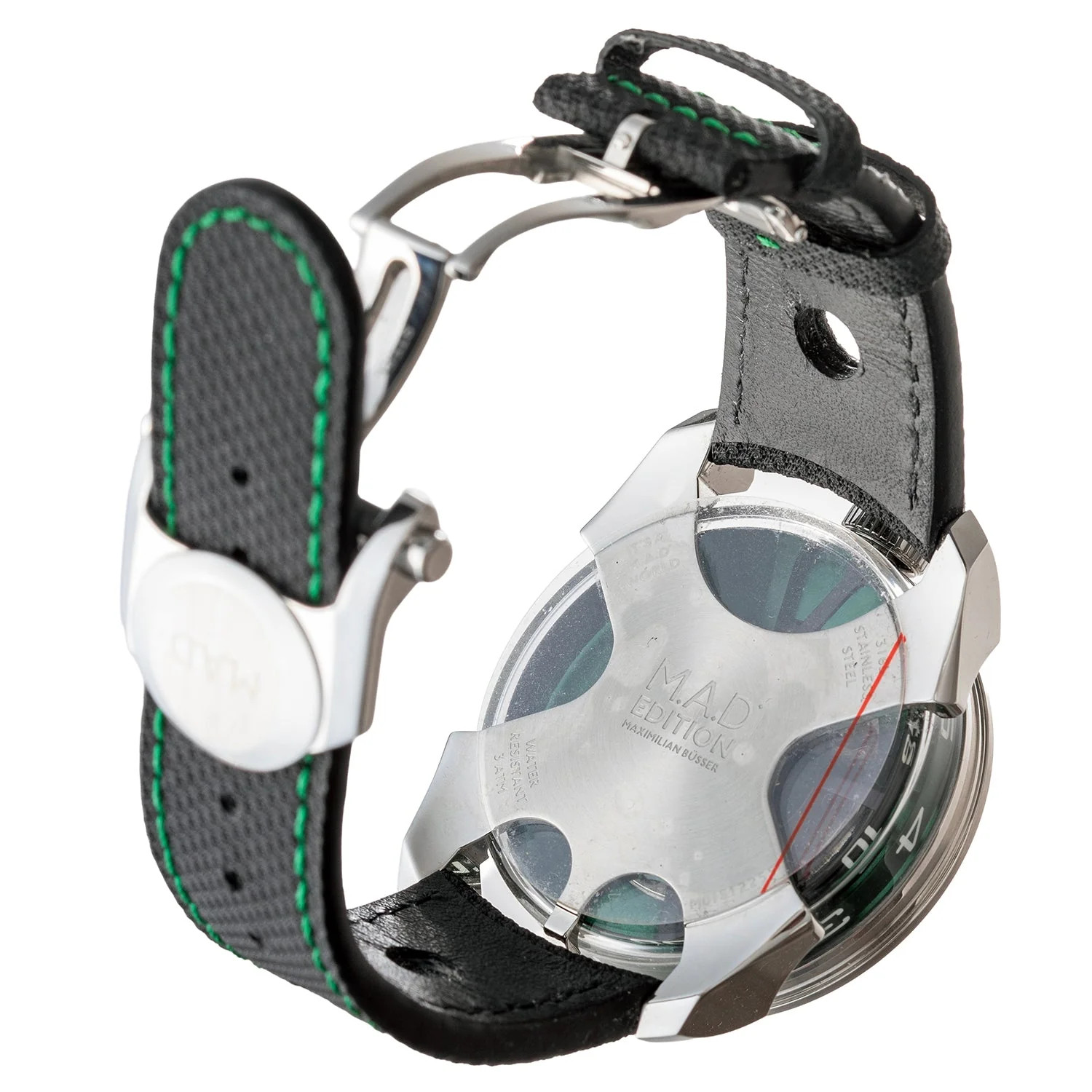 MB&F M.A.D. 1 Green Edition 42mm Steel Watch