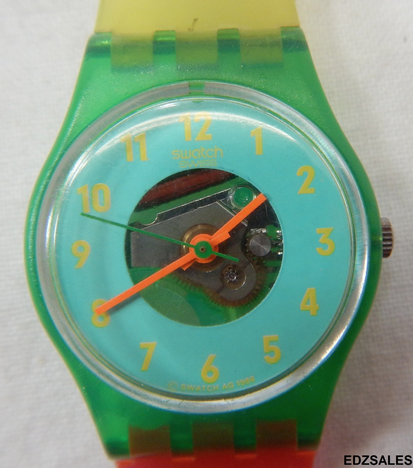 3 Swatch Ladies Wristwatches – Valkyrie LP101 Liquid Sky LG104 Black Coral LK101