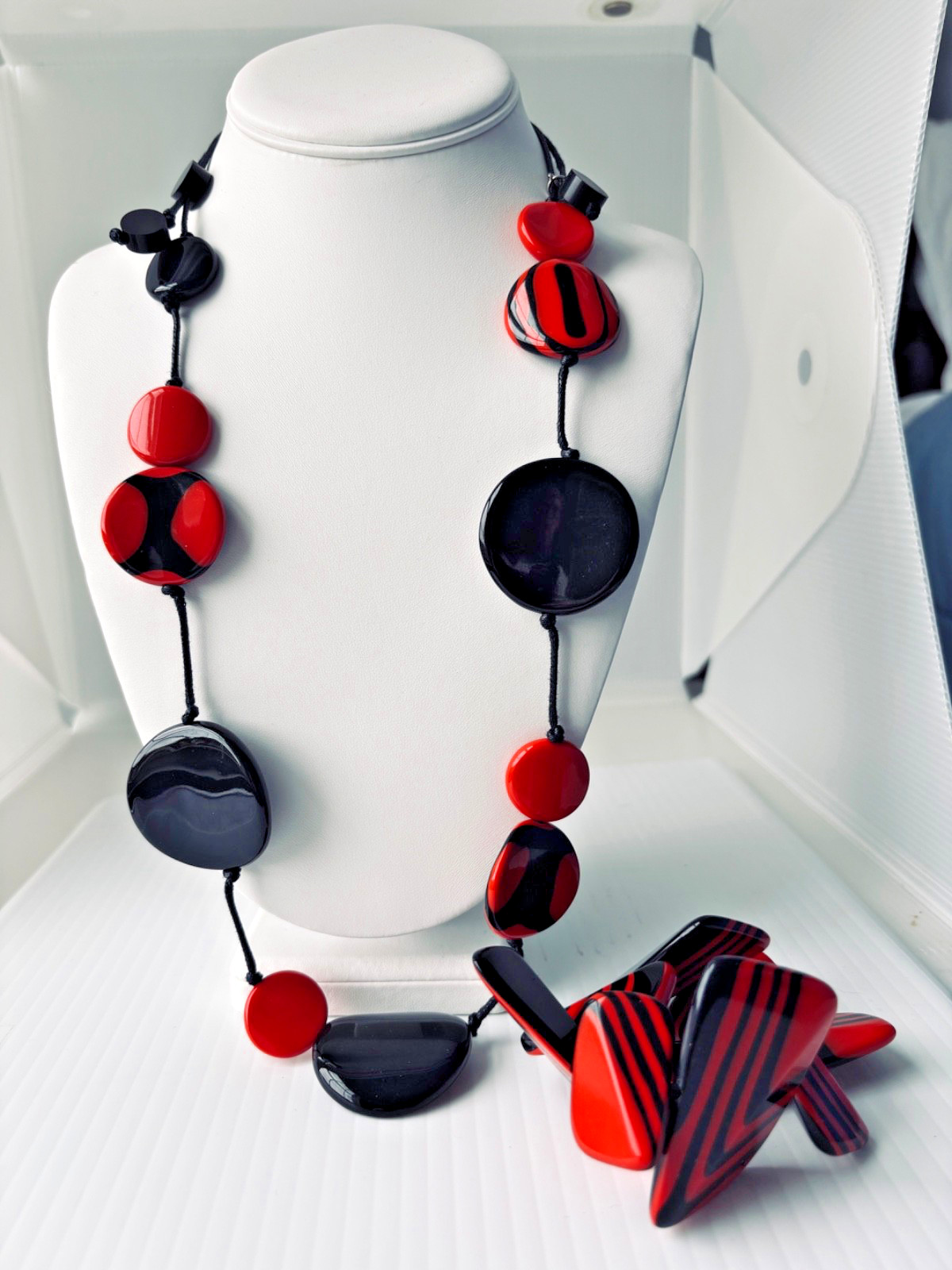 Sylca Necklace and Bracelet, adjustable 18″ – 36″ necklace, free shipping