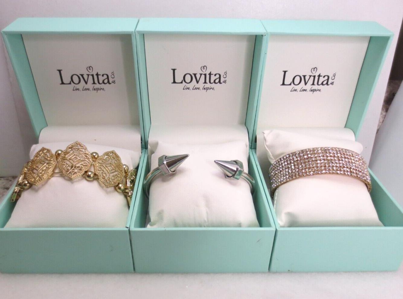 LOVITA & CO LIVE, LOVE, INSPIRE – SET OF 3 BRACELET – BOXED