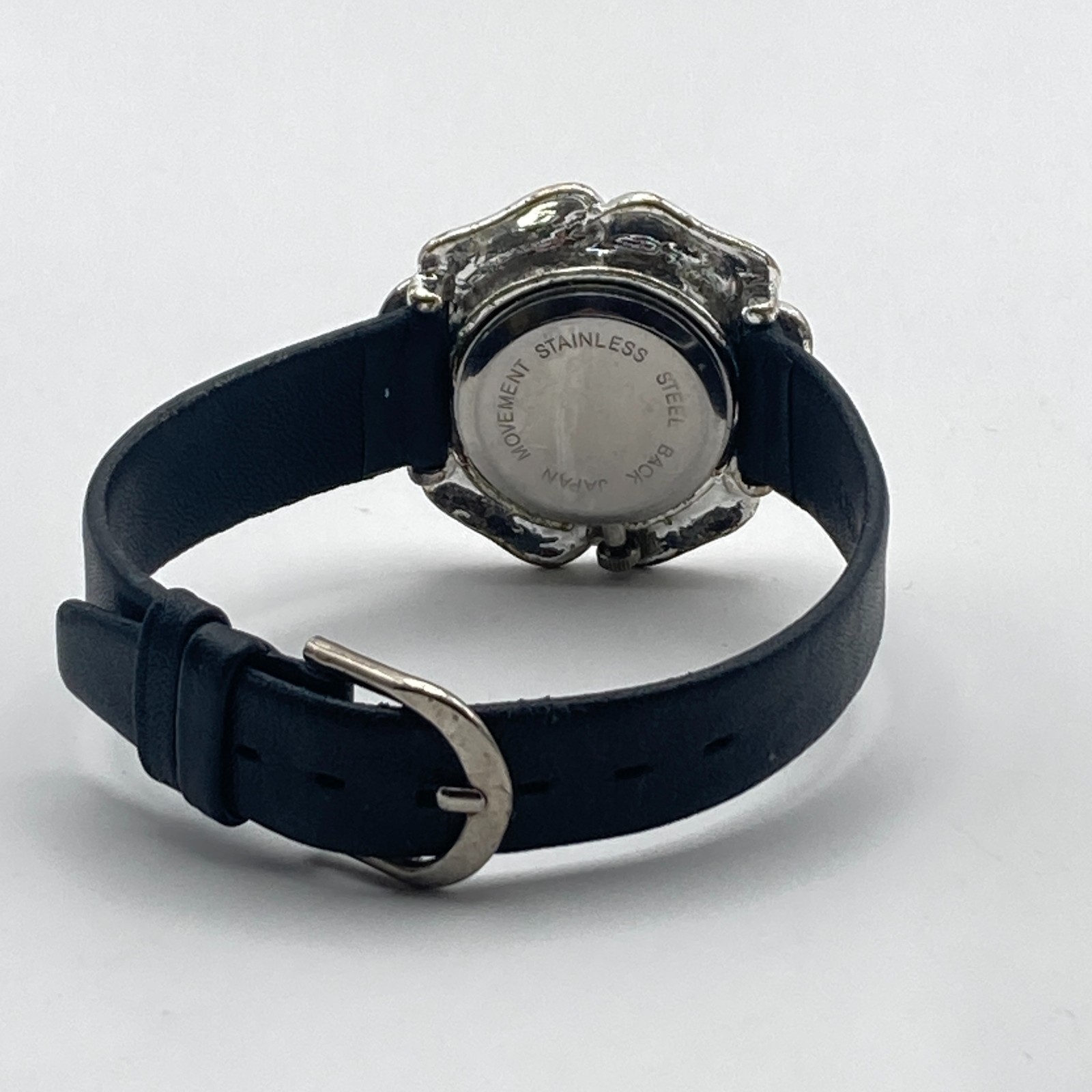 Vintage Jennie B Women’s Watch Silver Tone MISSING STONE Crystals New Battery