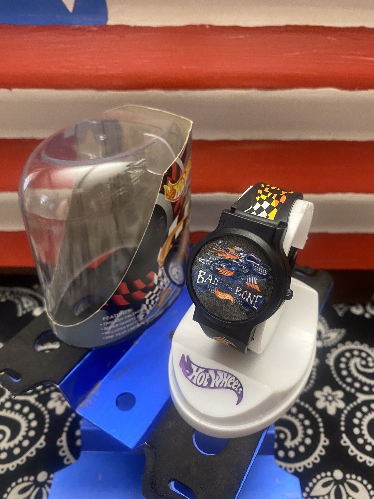 Bad To The Bones Hot Wheels Collectable Watch