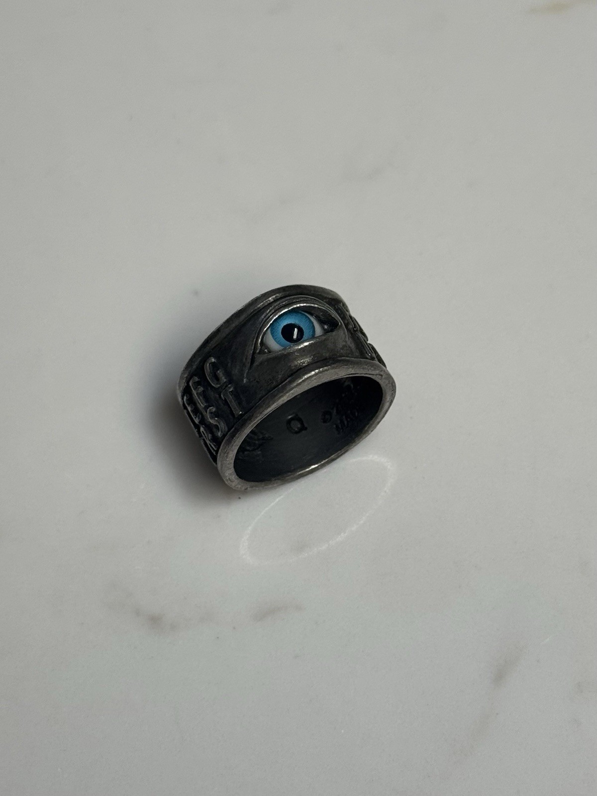 Alchemy England “Ouija” Spirit Eye Ring Size 9