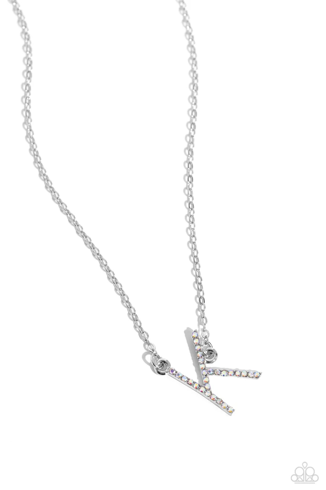 Paparazzi INITIALLY YOURS -K- multi* necklace