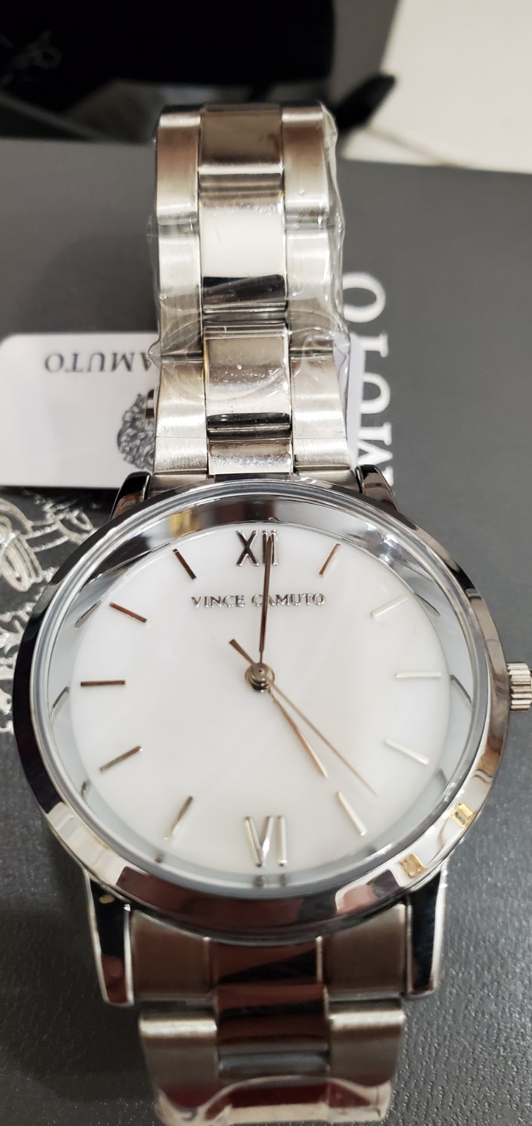 Vince Camuto Women’s Silver Ayla Watch w/Original Box & Packaging ~NWT~$158 MSRP