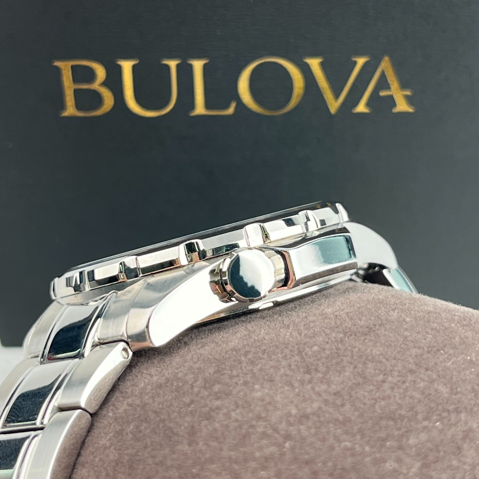 Bulova Marine Star Watch 43mm Blue Dial Stainless Steel Men’s Watch 96B256