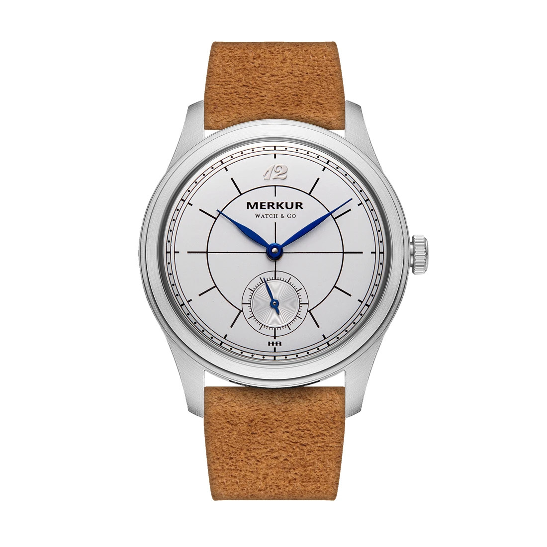 Merkur Jump Hour Watch Military Automatic ST17 Mechanical Vintage 38mm Steel Men