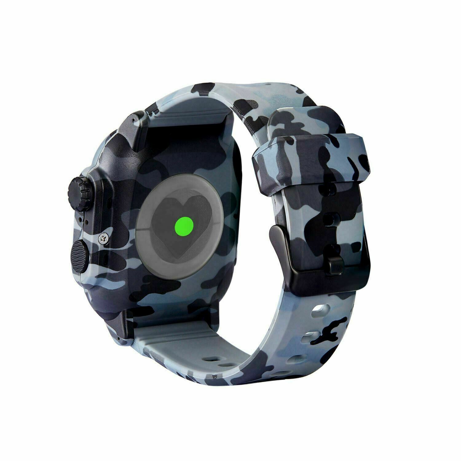 Silicone Waterproof Band Wrist Strap For Apple Watch Series 6 5 4 SE 3 2 42/44mm