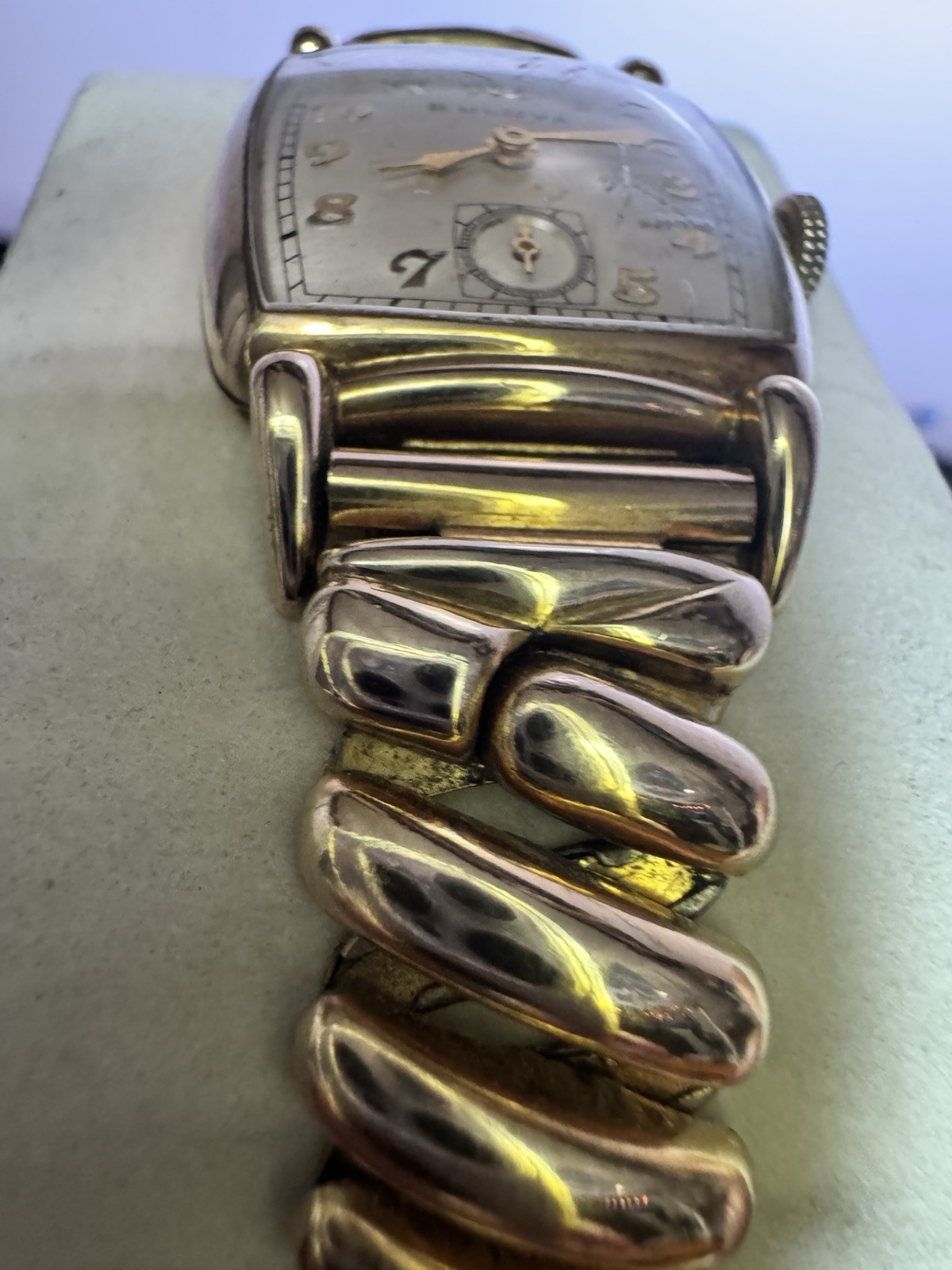 Vintage 1949 10K Gold Filled Bulova His Excellency “XX” watch