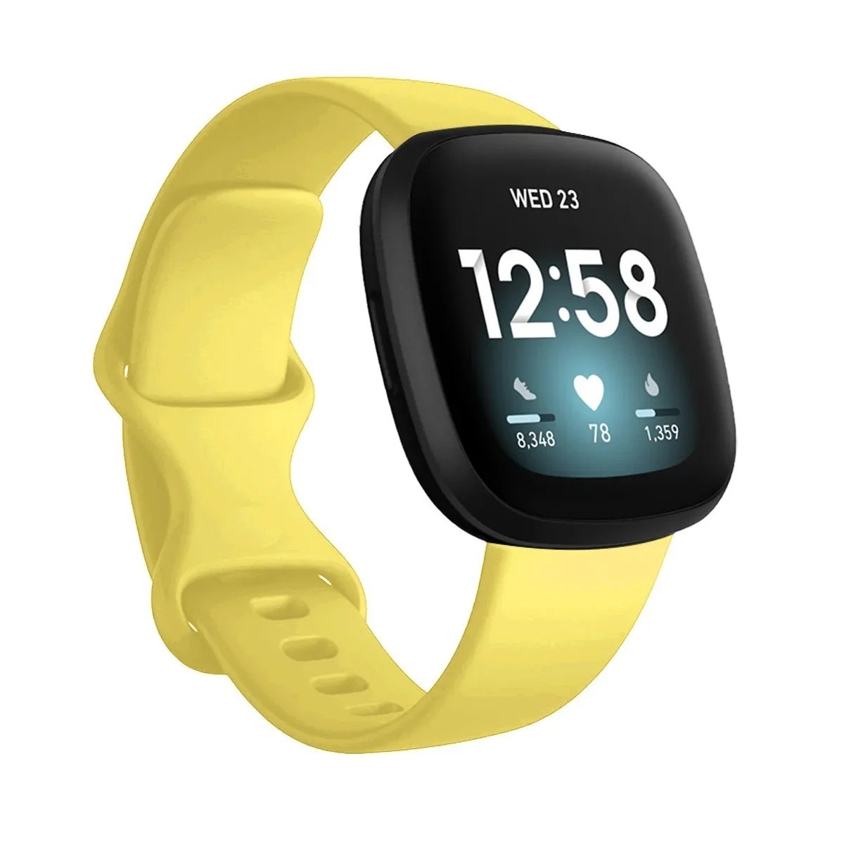 For Fitbit Versa 3 4 Sense Silicone Strap Wristband Replacement Watch Band Sport