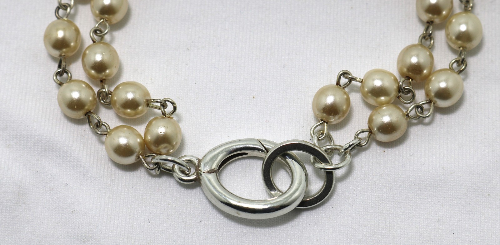Brighton Rare NWT Victoria Pearl Charm Bracelet