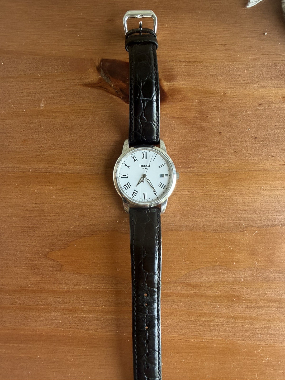 TISSOT 1853 MENS WATCH QUARTZ SWISS MADE T033410A SAPPHIRE CRYSTAL 38 mm.