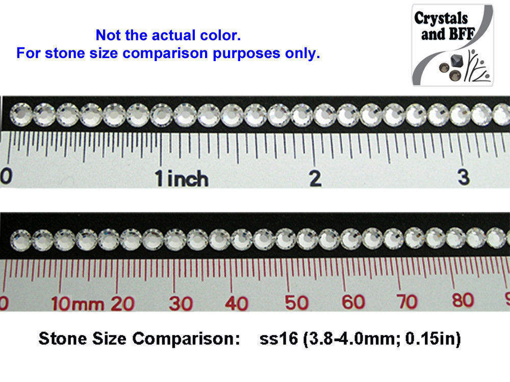 Crystal Clear Preciosa Genuine Czech Viva ChatonRose Flatback Rhinestones Viva12