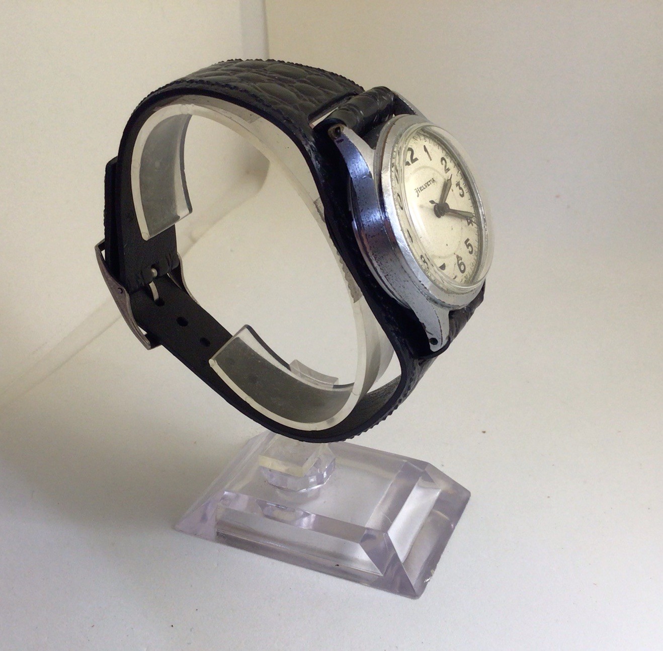 Vintage HELVETIA/GENERAL WATCH CO, Cal. 820B, 17J, Ref. 3190 2, Ca.1940s,Working