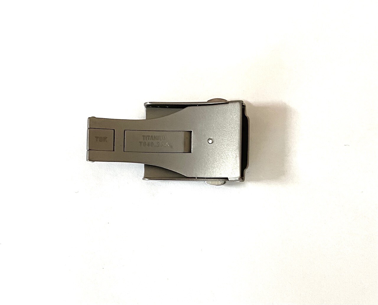 Original Tissot T-Touch T001520 Titanium Clasp Buckle Fits Rubber Strap only