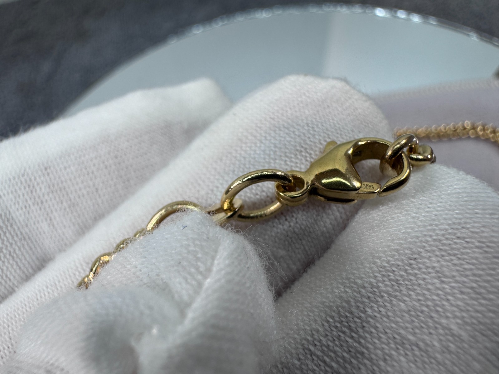 James Avery 14k Yellow Gold Heavy Curb Chain Necklace 22” Long – 29 Grams