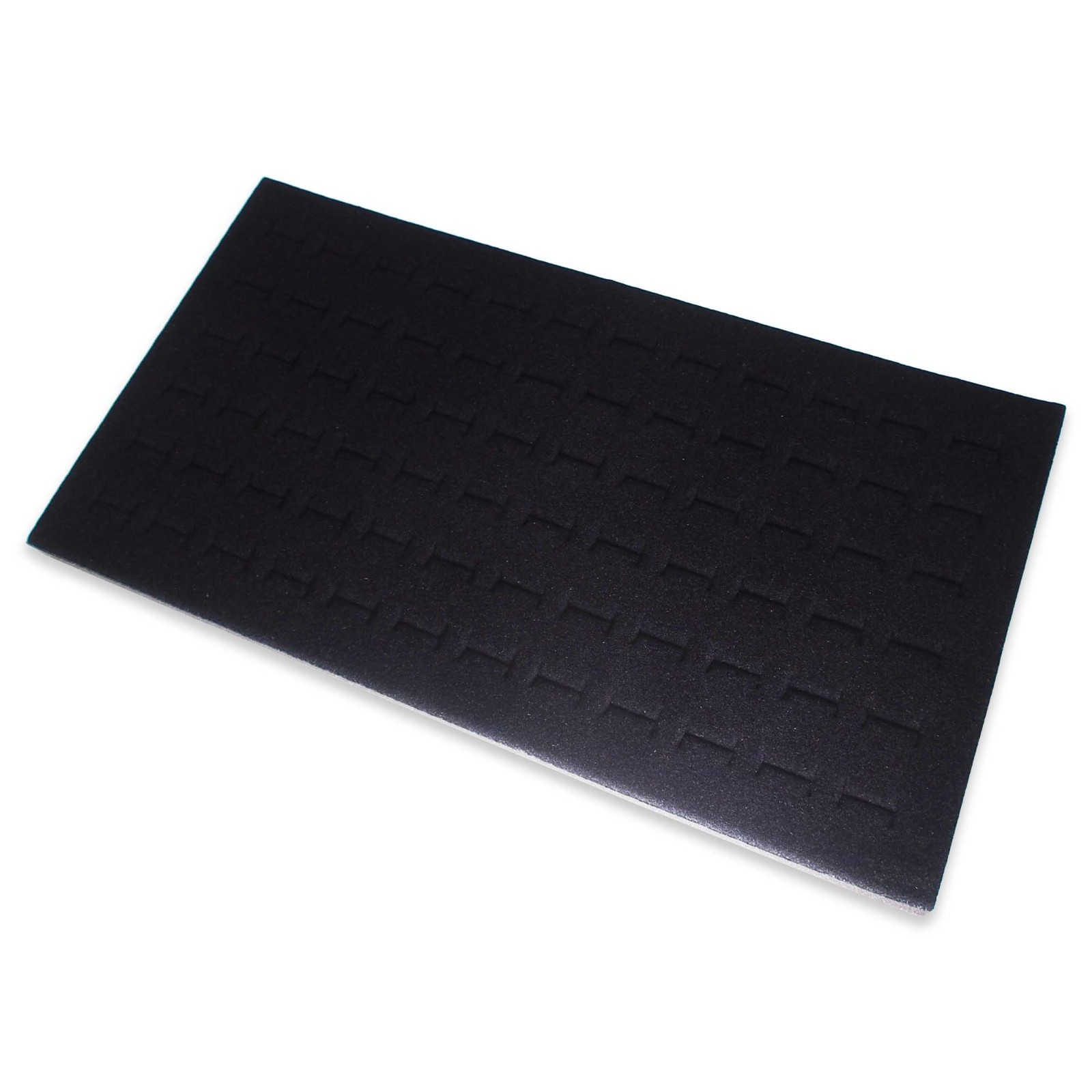 888 Display USA 2 72 Slot Black Jewelry Travel Ring Inserts Display Pads
