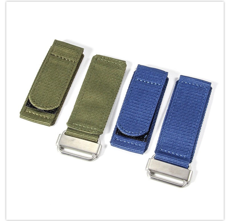 For Bell Ross Quality Nylon Canvas Sports Watch Straps Mens Rugged Band 22 24mm