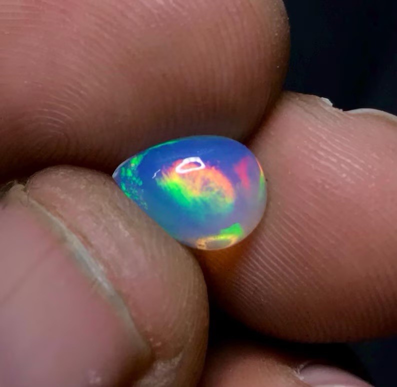 15x6x4.7 mm Natural Welo Ethiopian Opal Cabochon Loose GemstoneNS-179