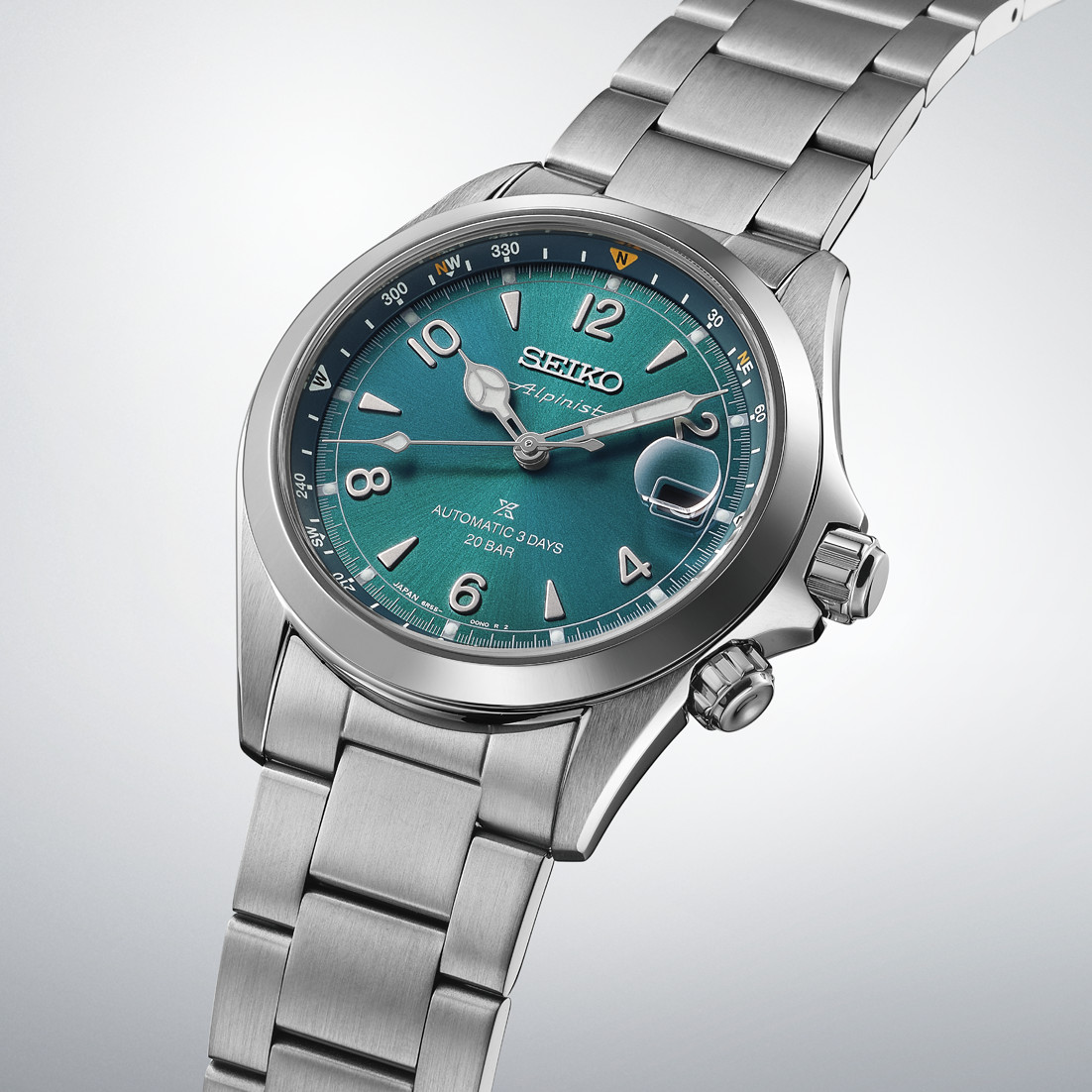 Seiko SPB503 Prospex Alpinist Turquoise Dial Automatic Steel Men’s Watch
