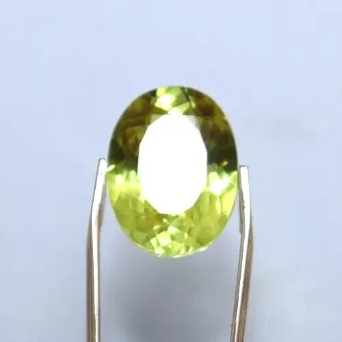 Yellow Sapphire Natural 7.85 Ct Oval Cut Certified Loose Gemstone With Free Gift