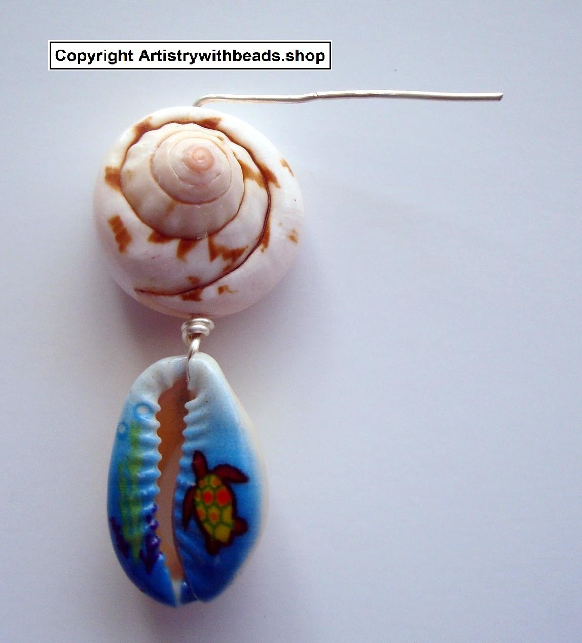 Beach sea nautical beading kit for earrings necklaces bracelets charms KIT014