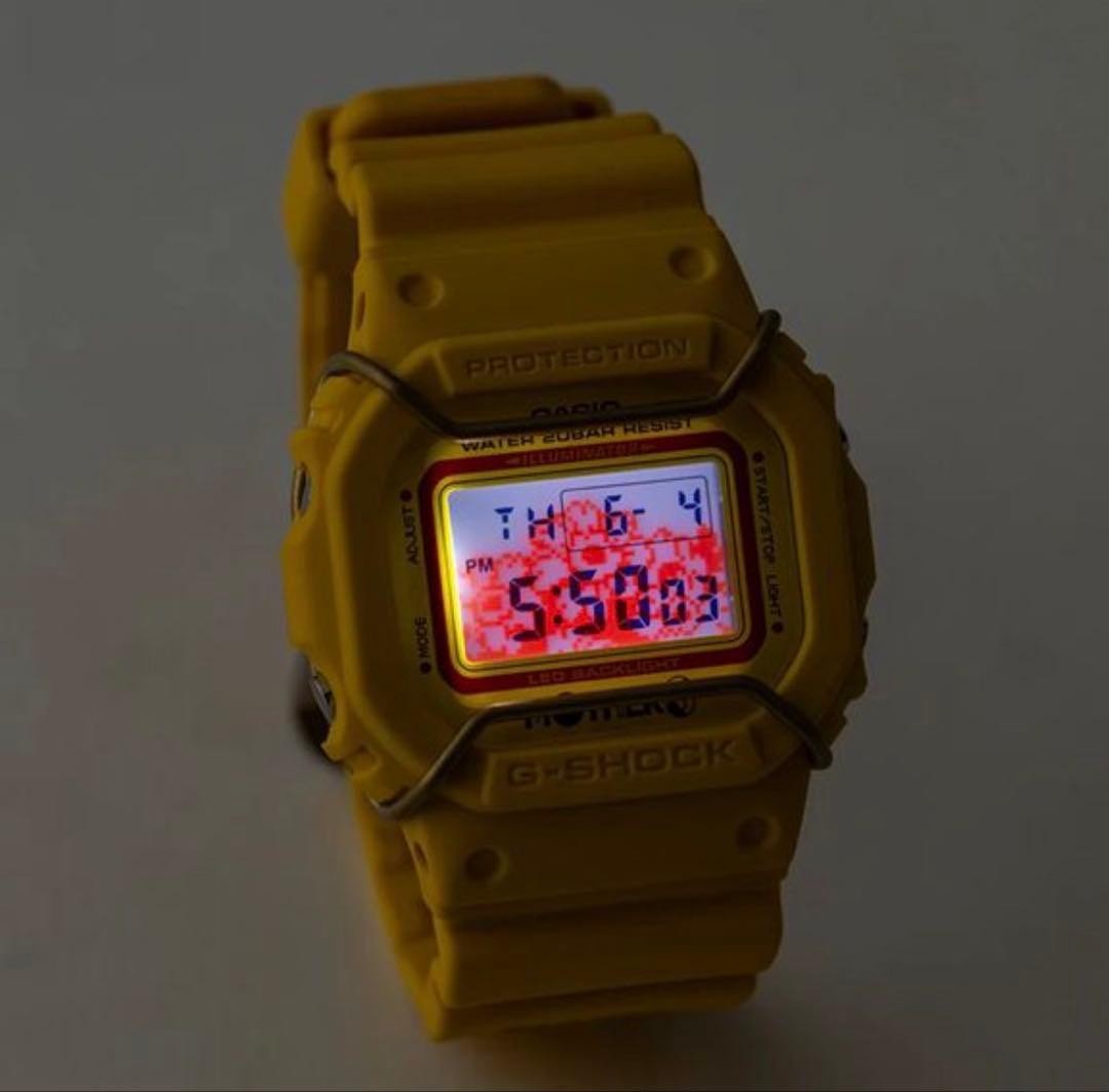 MOTHER × G-SHOCK 3rd Collaboration Model DW-5600MOT26-9JR Limited Yellow 2026