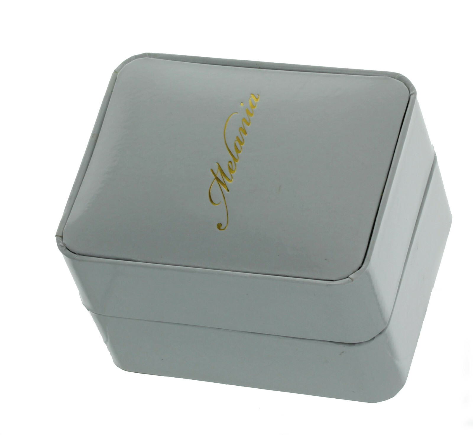 *NEW* Melania Trump Round Case Bracelet Two Tone Watch with stone