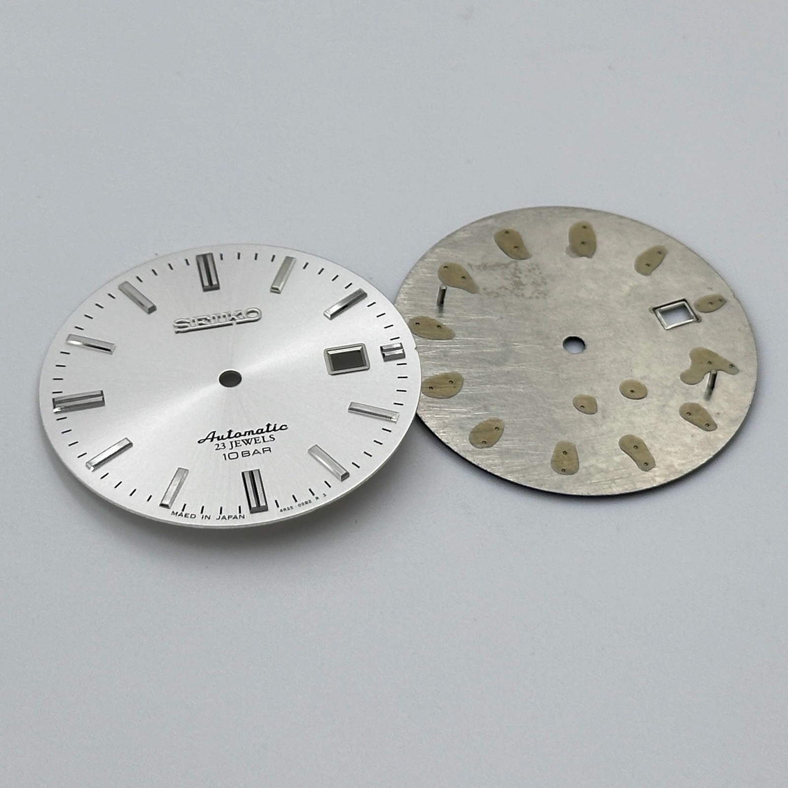 34mm Sunburst Pattern Watch Dial No Luminous for Nh35 Movement Watch Parts