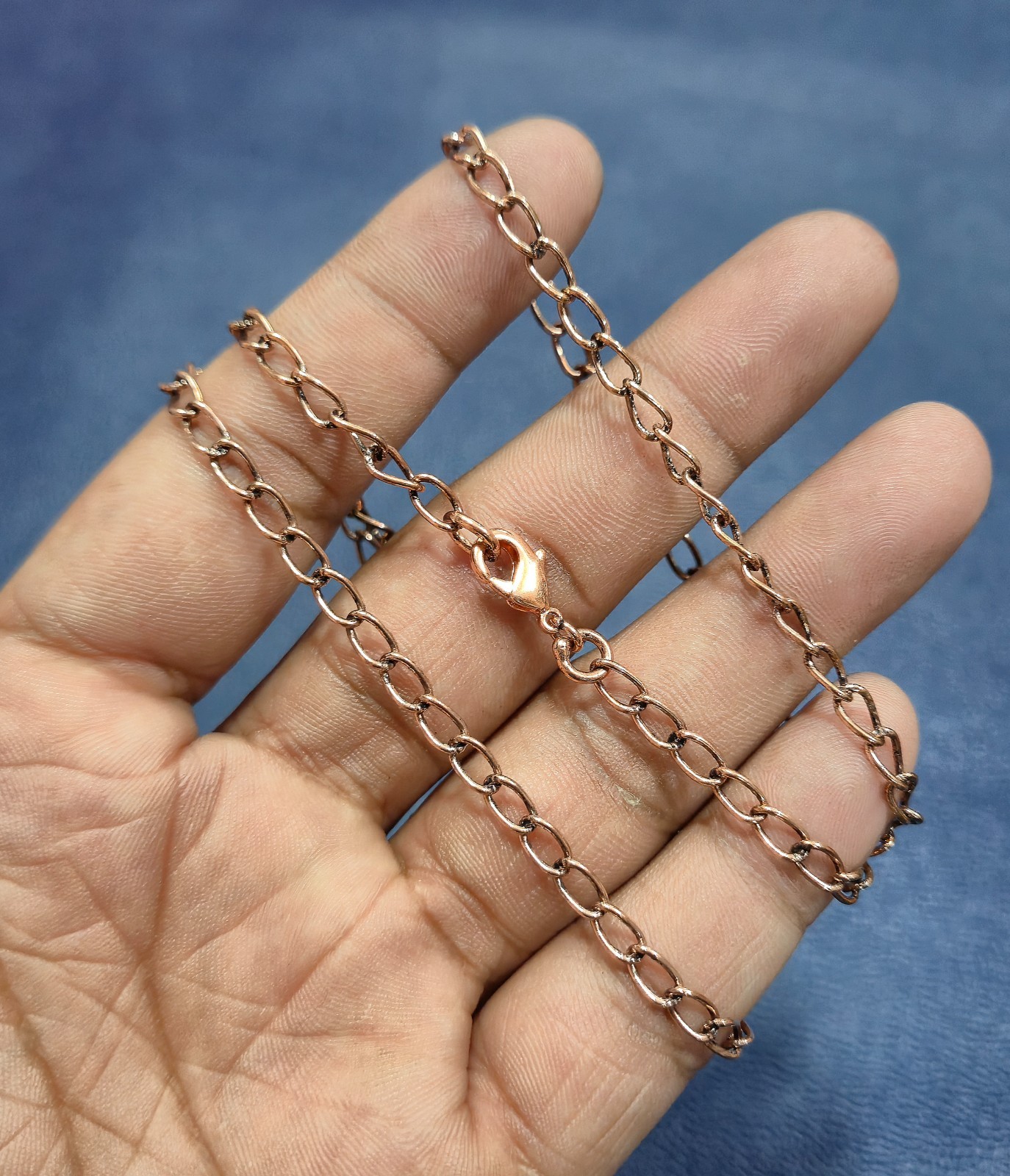 Cable Chain Designer Jewelry Wire Wrapped Necklace Chain Handmade Jewelry