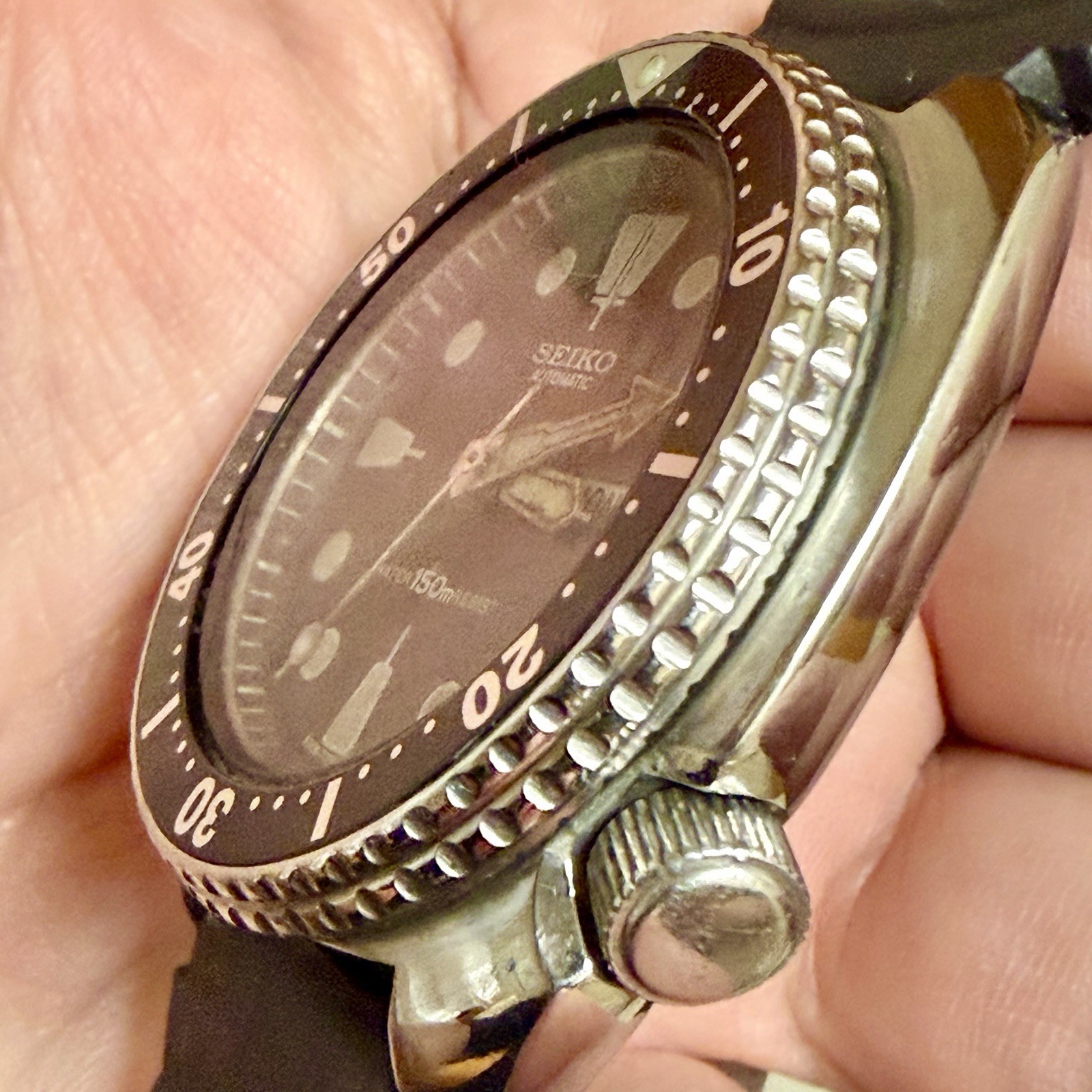 Vintage Seiko Turtle 6309-7040 Automatic Diver Watch. Clean Movement!
