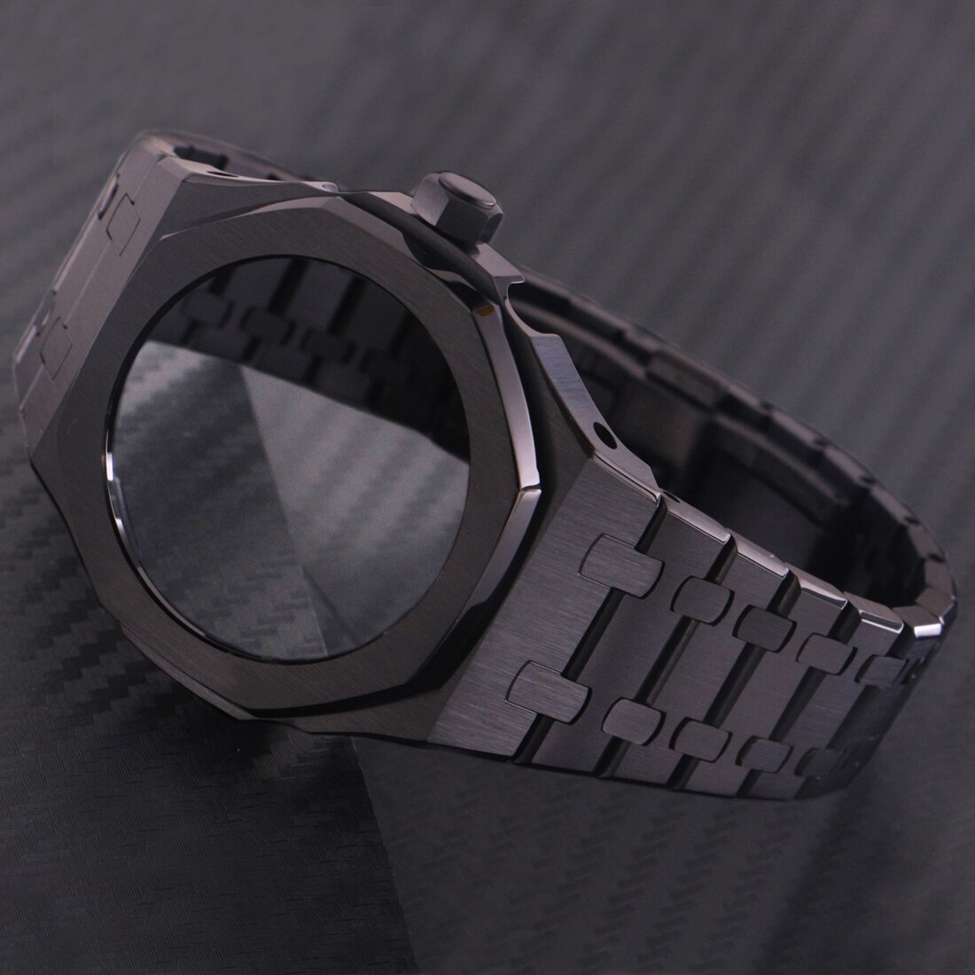 Stainless Steel CasiOak 5th AP Mod Kit Bezel Case Band For G-SHOCK GA2100/GA2110