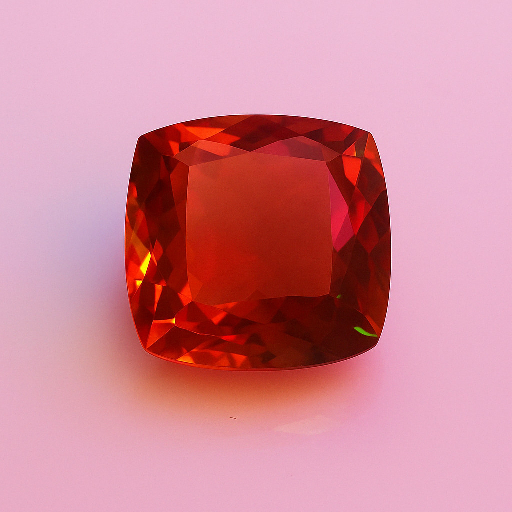 Brazil Diaspore Cushion Cut 14.30 Ct Color Change Alexandrite Effect Gem