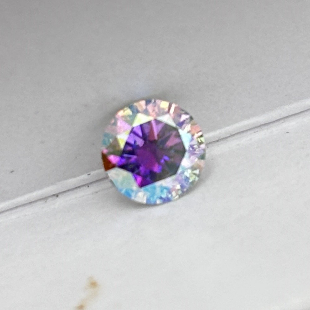 Round Cut Hot Sale Exquisite ABcolor 1pcs 3.0mm 0.1ct-15mm 12ct Loose Moissanite