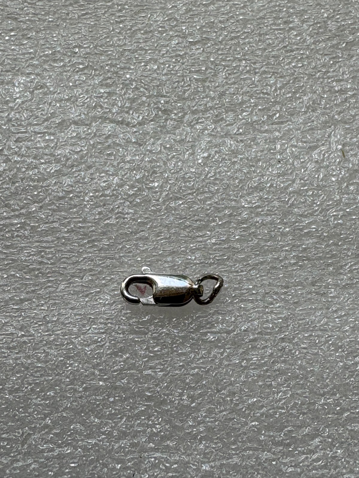New 14K White Gold Lobster Spring Clasp 4x10mm