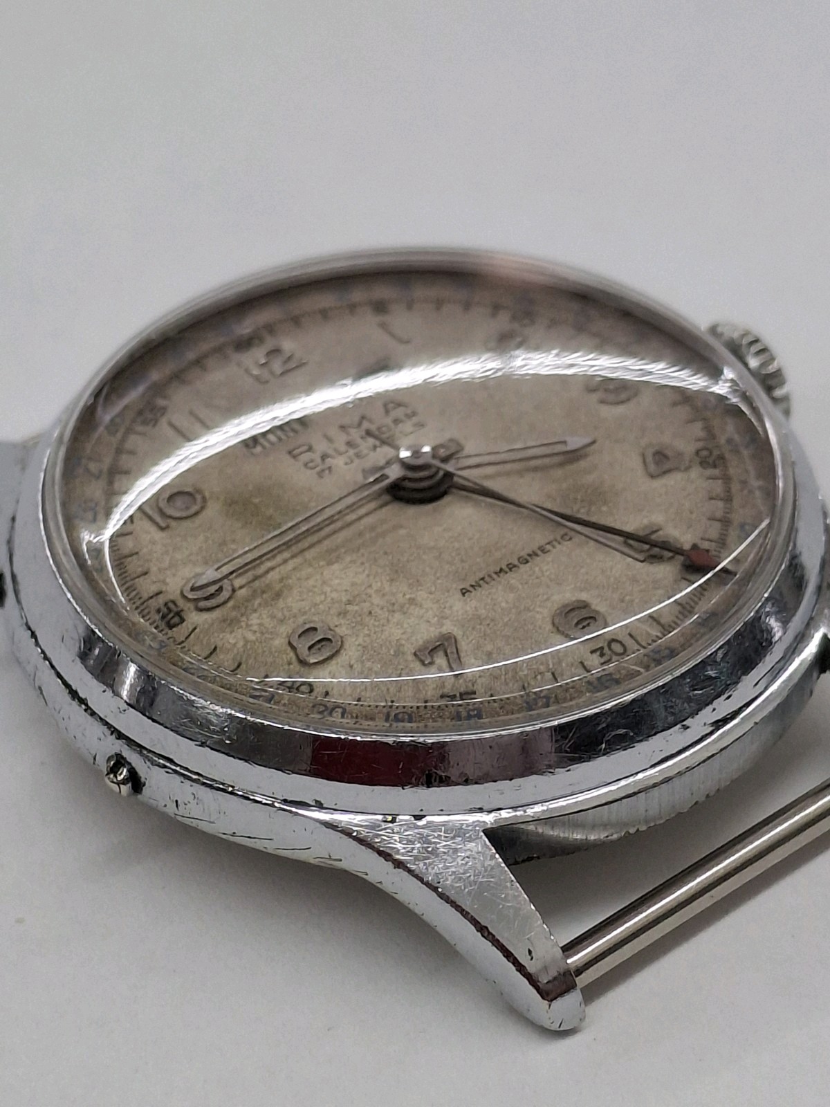 Vintage Rima- Triple Calendar Early Valjoux 90 Movement Watch Working condition