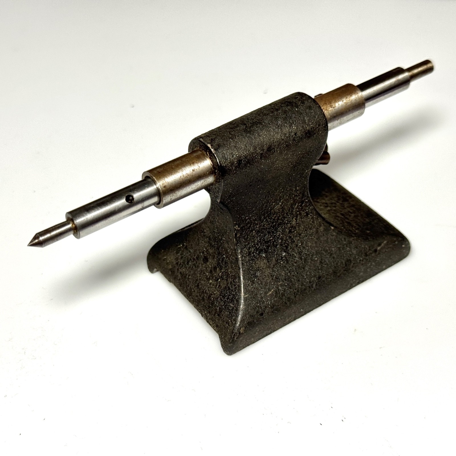 Watchmakers Lathe Tailstock Nice Casting – Needs Clamping Bolt and Spindle Knob
