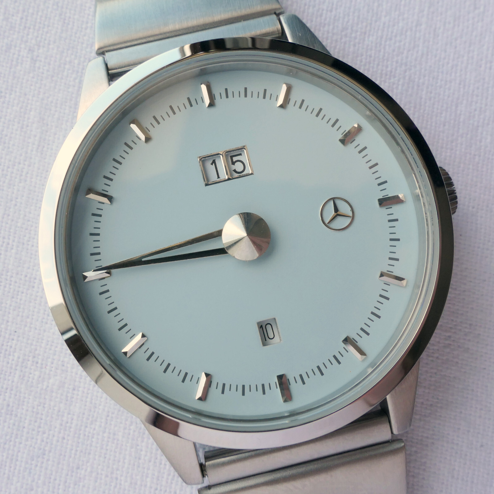 Mercedes Benz Classic Car Accessory Art Deco Retro Design Single One Hand Watch