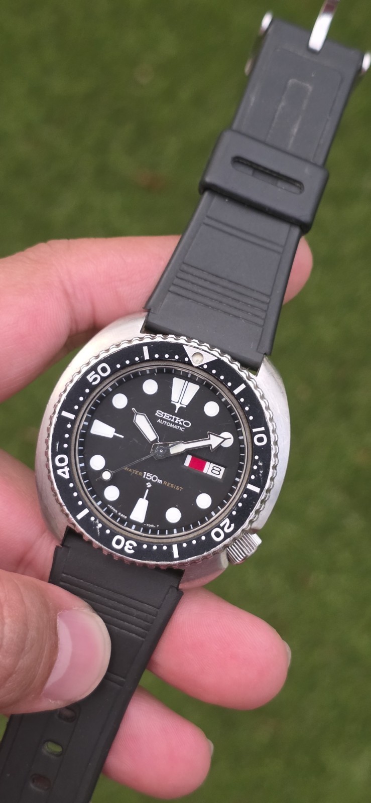 VINTAGE 1980 SEIKO 6309 7040 AUTOMATIC TURTLE DIVER Men’s Watch All ORIGINAL