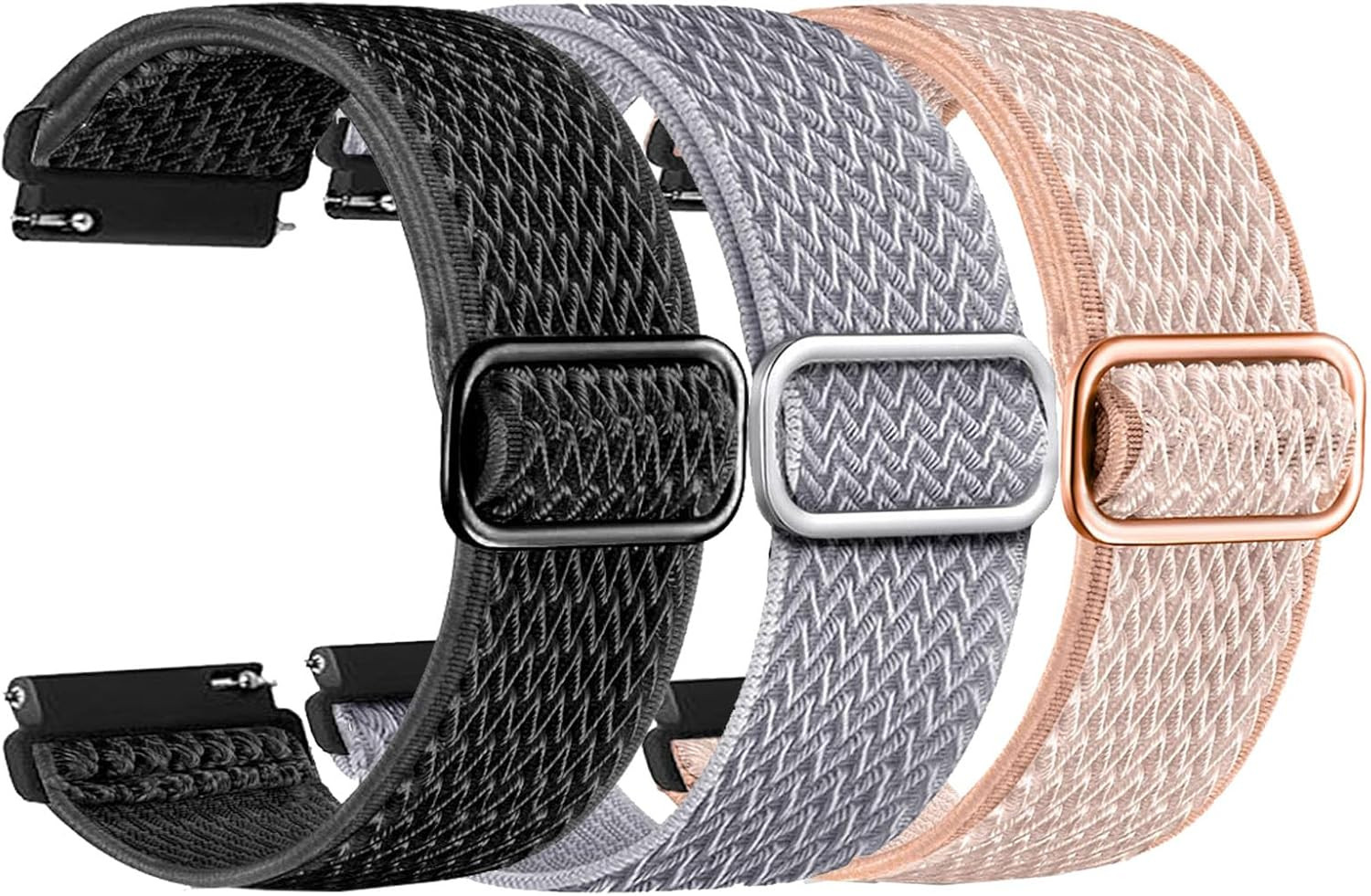 Nylon Stretch Bands For Letsfit E26 E27 E42 Smart Watch Bands, Breathable Elasti