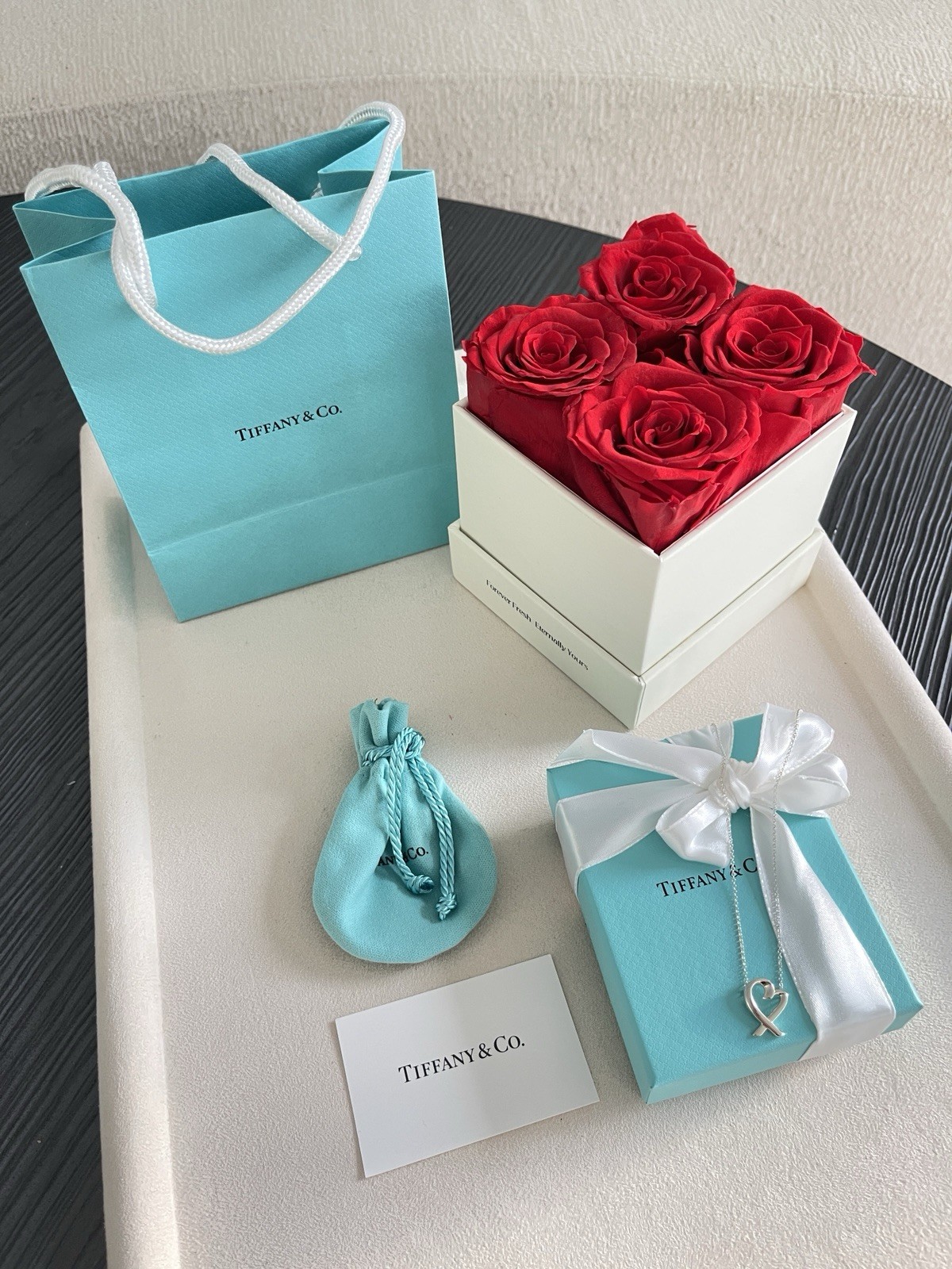 Tiffany & Co. Paloma Picasso Loving Heart Pendant Necklace 16.25″ Silver
