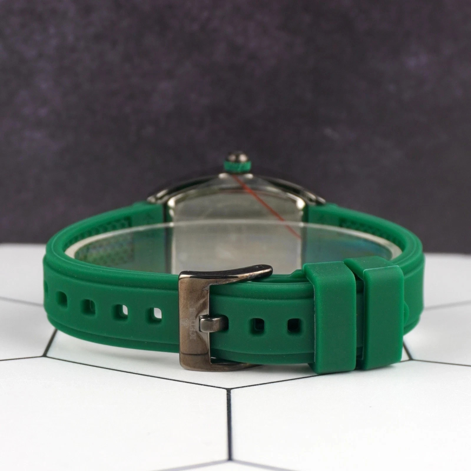 Flash Sale! IceTime 33mm Green Dial Steel Mens Watch 0.10ct Diamonds IT25 🔥