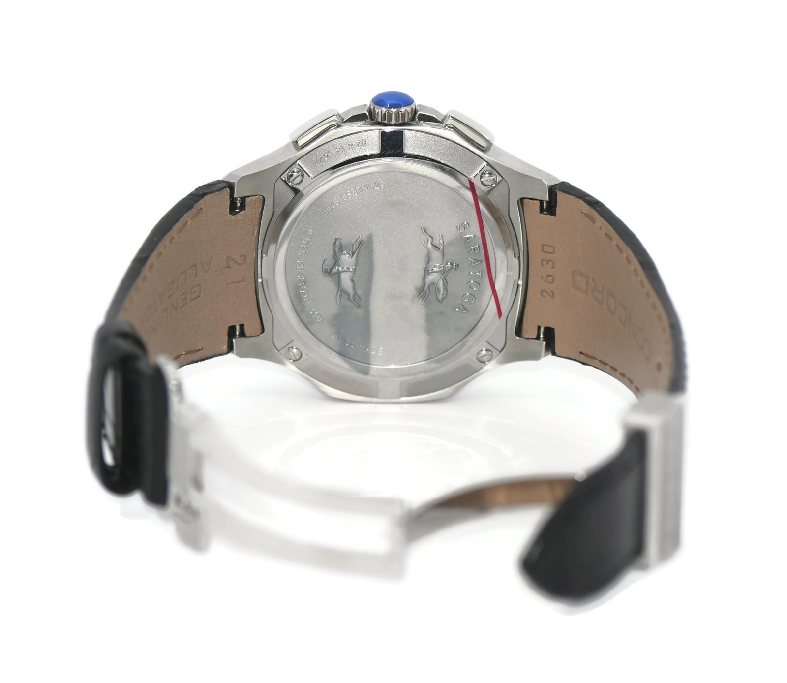 Concord Saratoga Stainless Steel Watch 02.6.14.1072