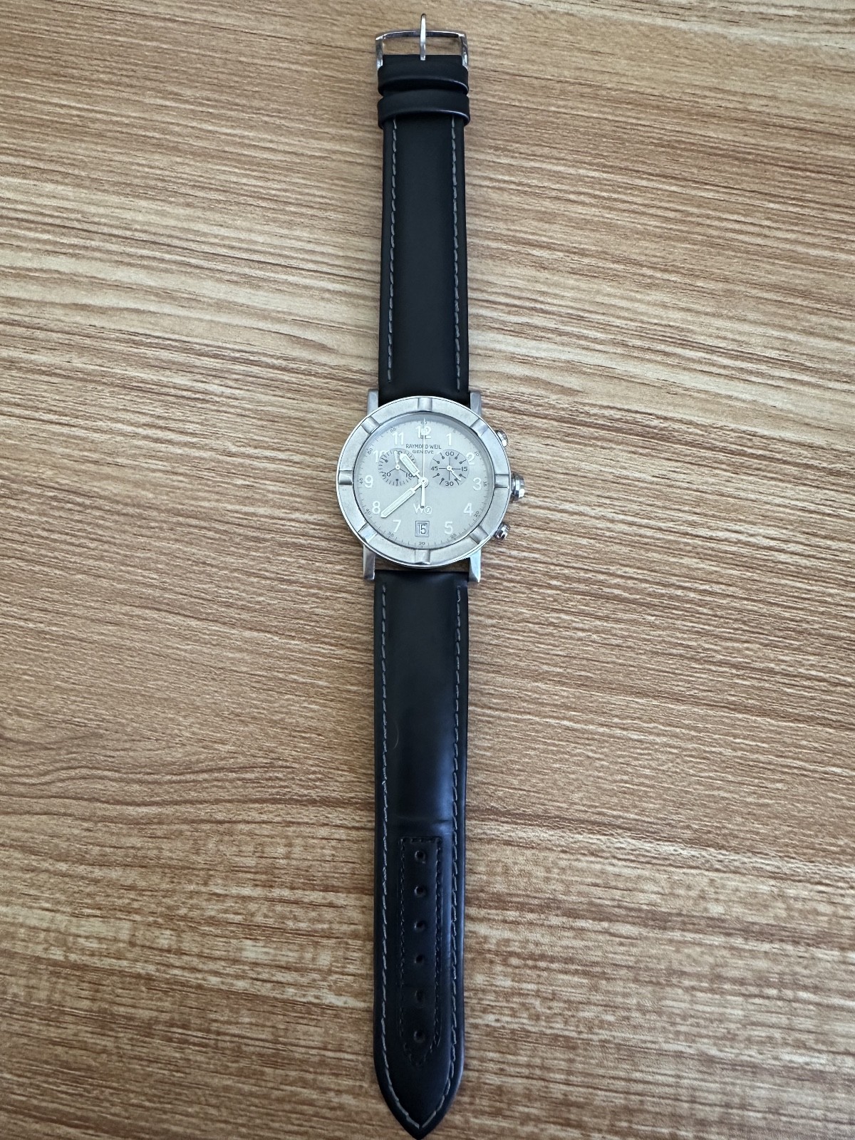 Raymond Weil Geneve G8000 W1 Chronograph Parsifal 50M Sapphire Crystal Watch