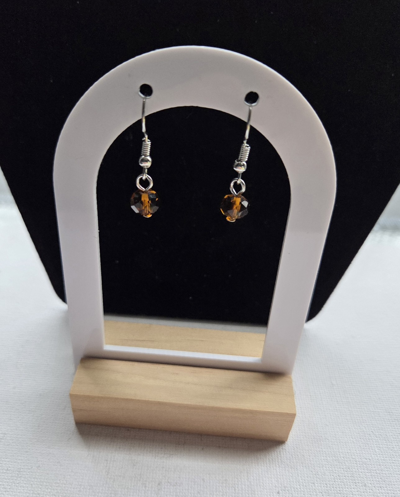 Faux Citrine Earrings