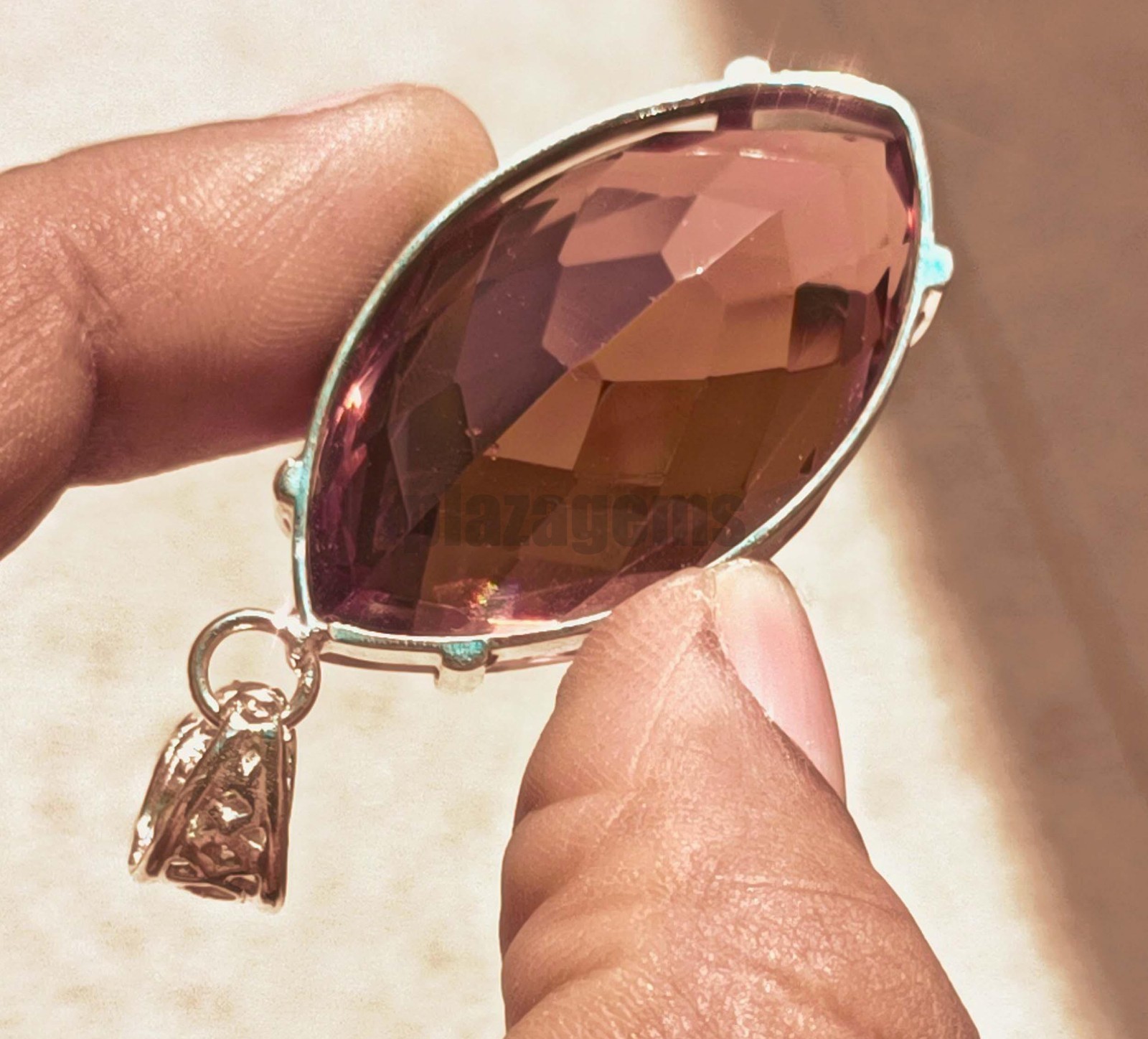 105Ct Natural Color Change Alexandrite Marquise Cut Certified Loose Gemstone 6k