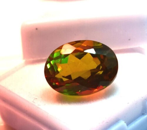 33.7 Ct. Large Zultanite 7 Color Turkish Oval Cut Loose Gemstone Best Gift 4 Her