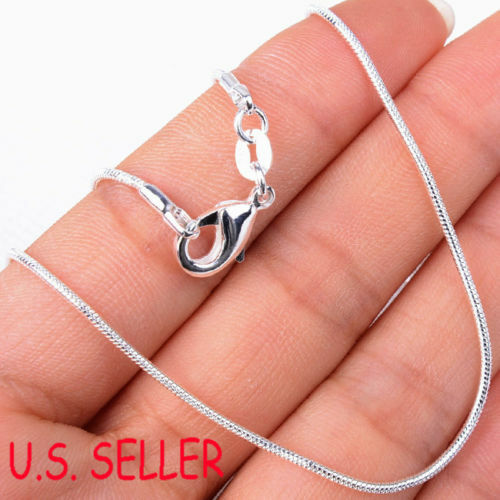 925 Sterling Silver Hypo-Allergenic Large Photo Locket Pendant+Necklace Chain H2